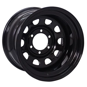 Envy Wheels – 101MB D WINDOW – Black – 15″x10″ -38mm – All weather Wheels – 101MB-15511483838